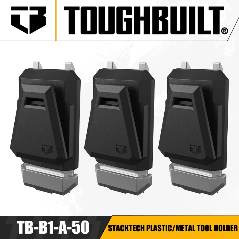 toughbuilt empilhavel toolbox expansao fastener stackable tool holder plastico e metal tb b1 a50 01