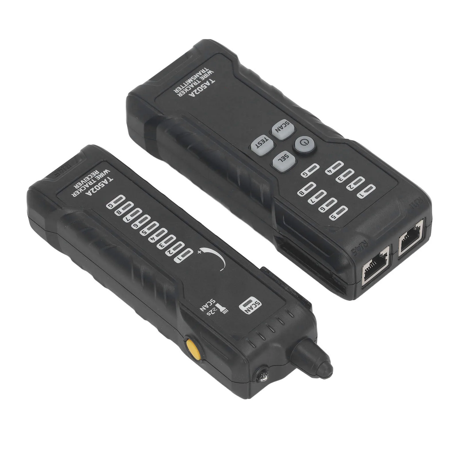 TA502A Wire Locator System for RJ45 LAN Cables and RJ11 Phone Lines Featuring Continuity Test and Signal Transmission up to 3km