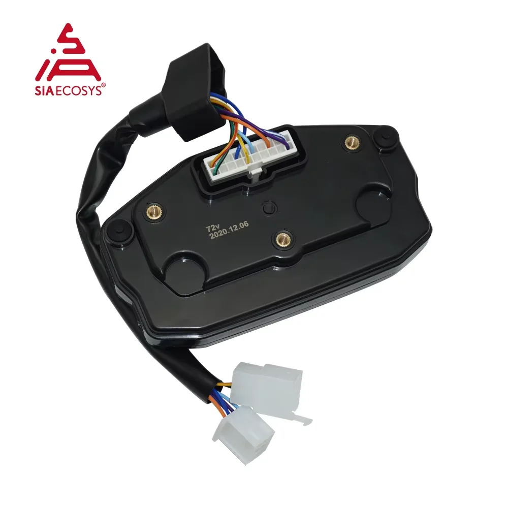 SIAECOSYS DKD LCD 속도계 디스플레이 CAN/LIN 통신 (보톨 컨트롤러용) 오토바이용 LCD 계기판 (옵션)