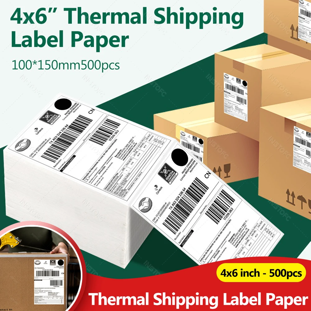 papier-thermique-pour-etiquettes-d'expedition-4x6-pouces-500-feuilles-autocollant-pour-imprimante-d'etiquettes-4-pouces-resistant-a-l'huile-papier-autocollant-multi-usages