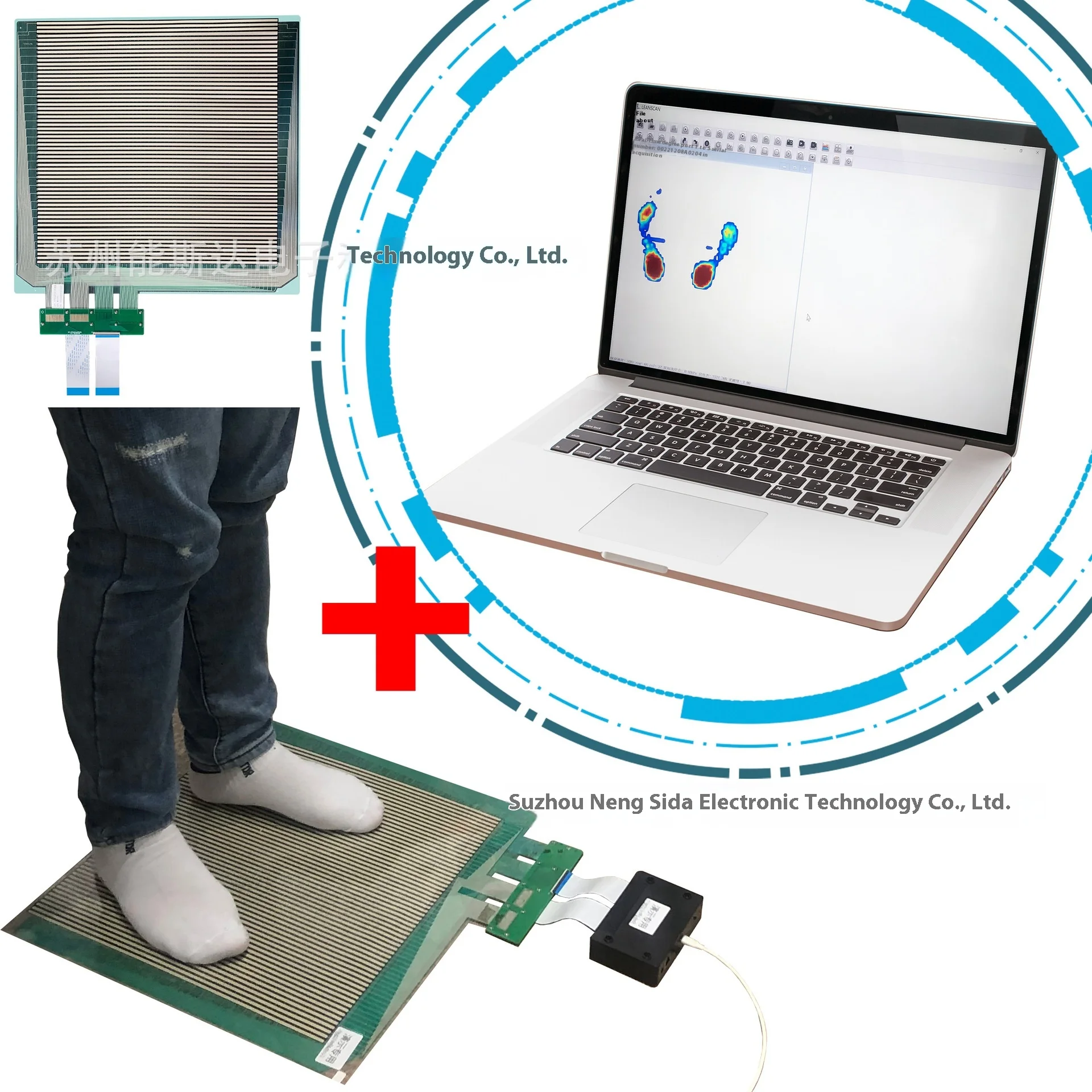 Pressure Sensor MF6060 Array Flexible Thin Film Sensor