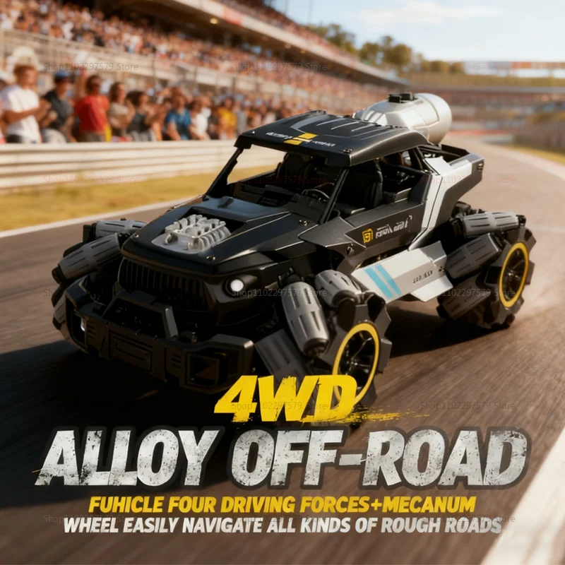 

Y3 Alloy Off-Road Remote Control Car Spray Sound and Light 4WD Drift Gesture Sensor Wireless RC Toy Vehicle for Boy and Kid Gift