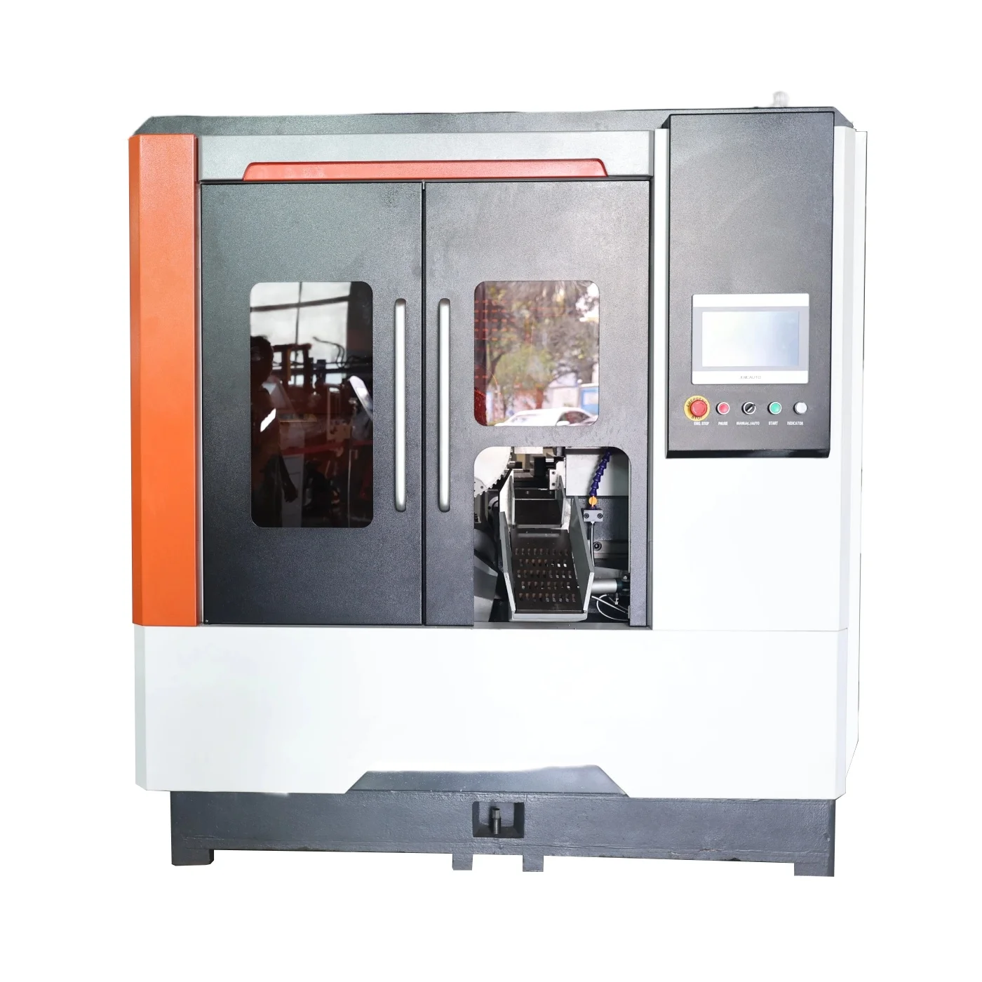 Electric Cold Chop Saw with Laser-Welded Carbide Blades for High-Speed Cutting of Metal Profiles