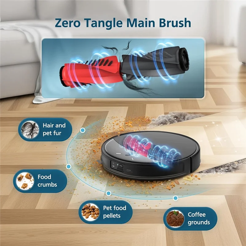 ABVI-Replacement Accessories For Roborock Saros 10R Robot Vacuum Main Side Brush HEPA Filter Mop Cloth Dust Bags