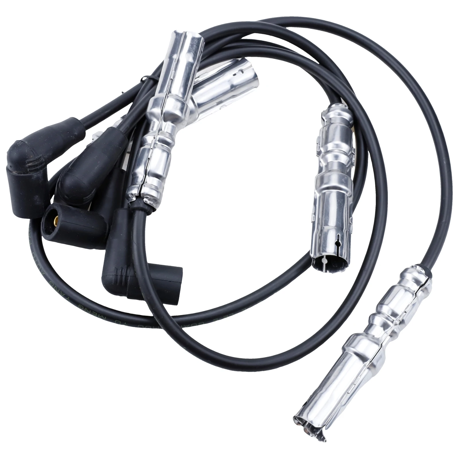 Ignition Wire Set For Audi 100 A3 A6 VW Bora Golf Beetle Jetta Caddy Sagitar FAW Bestune B50 Spark Plug Cable Kit Accessories