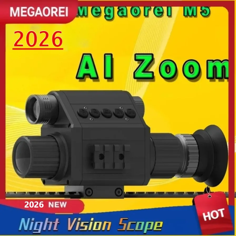 

HuntOutdoor Tactical Telescope With HD 1080P Monocular Infrared Digital Night Vision Scope For Hunting And Surveillance
