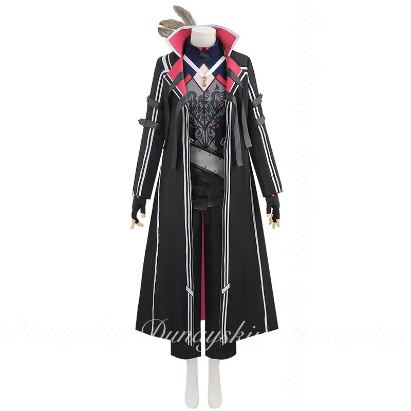 NIJISANJI Lauren Lroas First Team A Member Of Youth of the Urban Security Force The Dashing Officer Cosplay Costume Full Of Suit