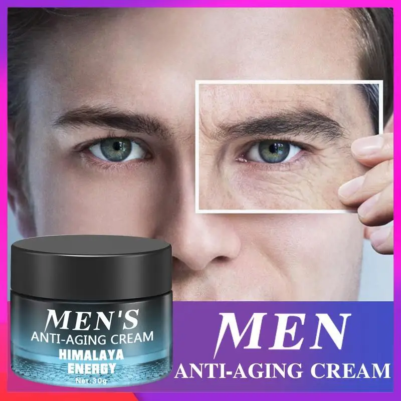 2022 Men's Anti Aging Face Cream Moisturizer Anti Wrinkle Facial Skin Care Collagen Retinol Hyaluronic Acid Day & Night Cream