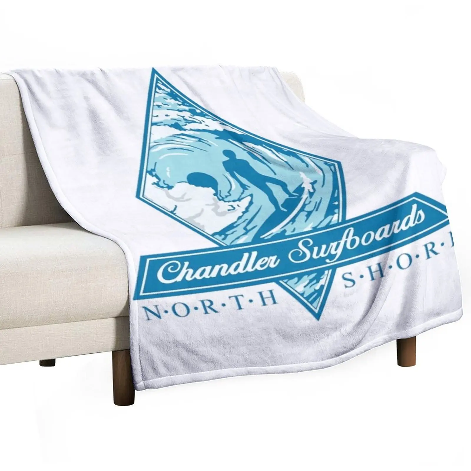Chandler Surfboards North Shore Throw Blanket blankets ands for sofa Softest christmas decoration Travel Polar Blankets