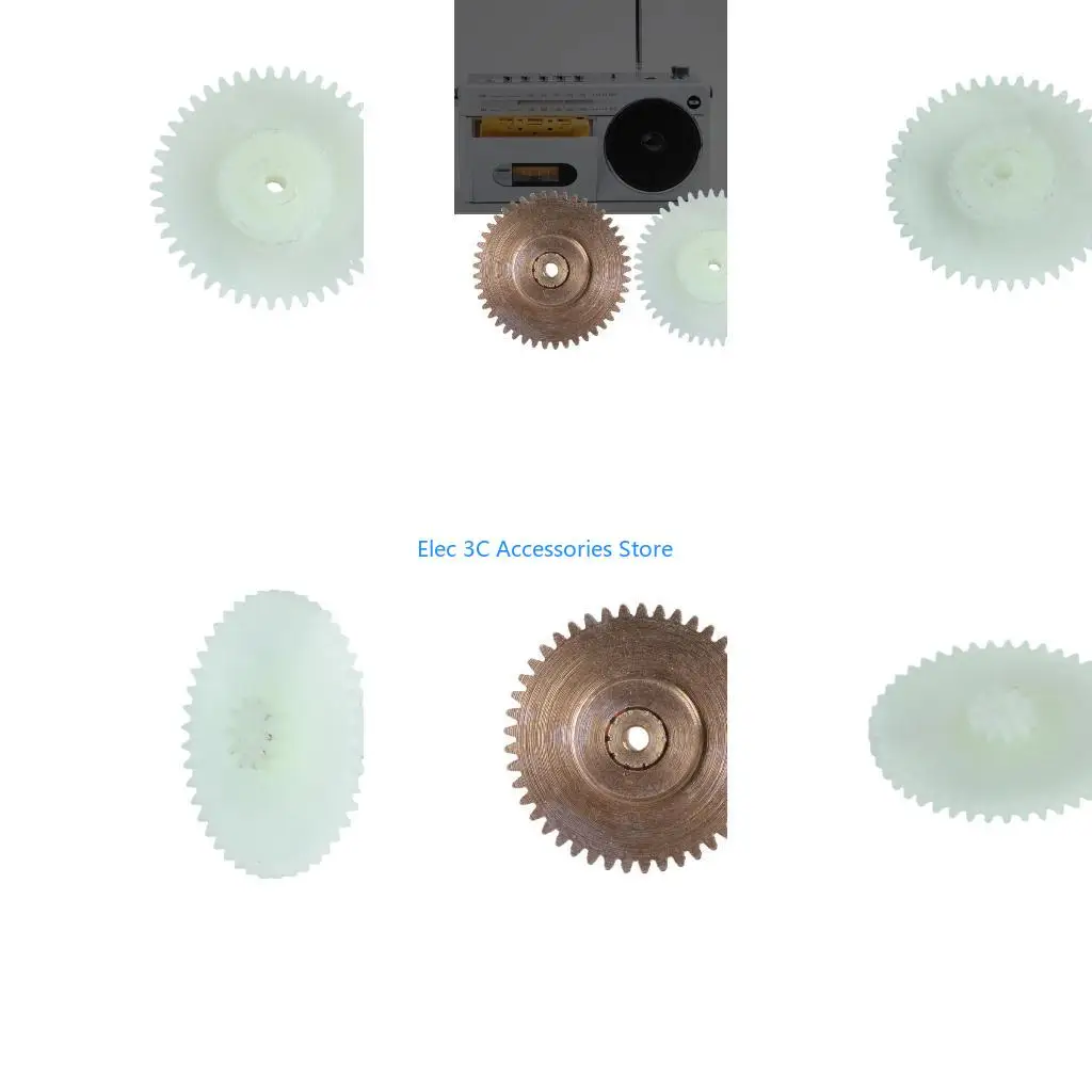 Y51A Plastic/Metal Gear Designing for RQ-SX Cassette Tape Player Offering Smooth Operation with Decelerate Function
