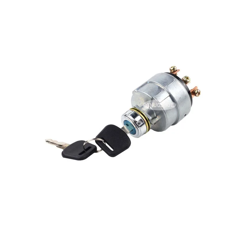 for forklifts  new accessories JK406C-2 start ignition switch electric door lock with key