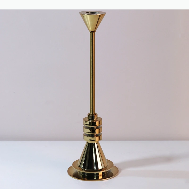 Metal Geometric Candle Candelabrum Candlestick Candle Stick Wedding Centerpieces Home Decoration