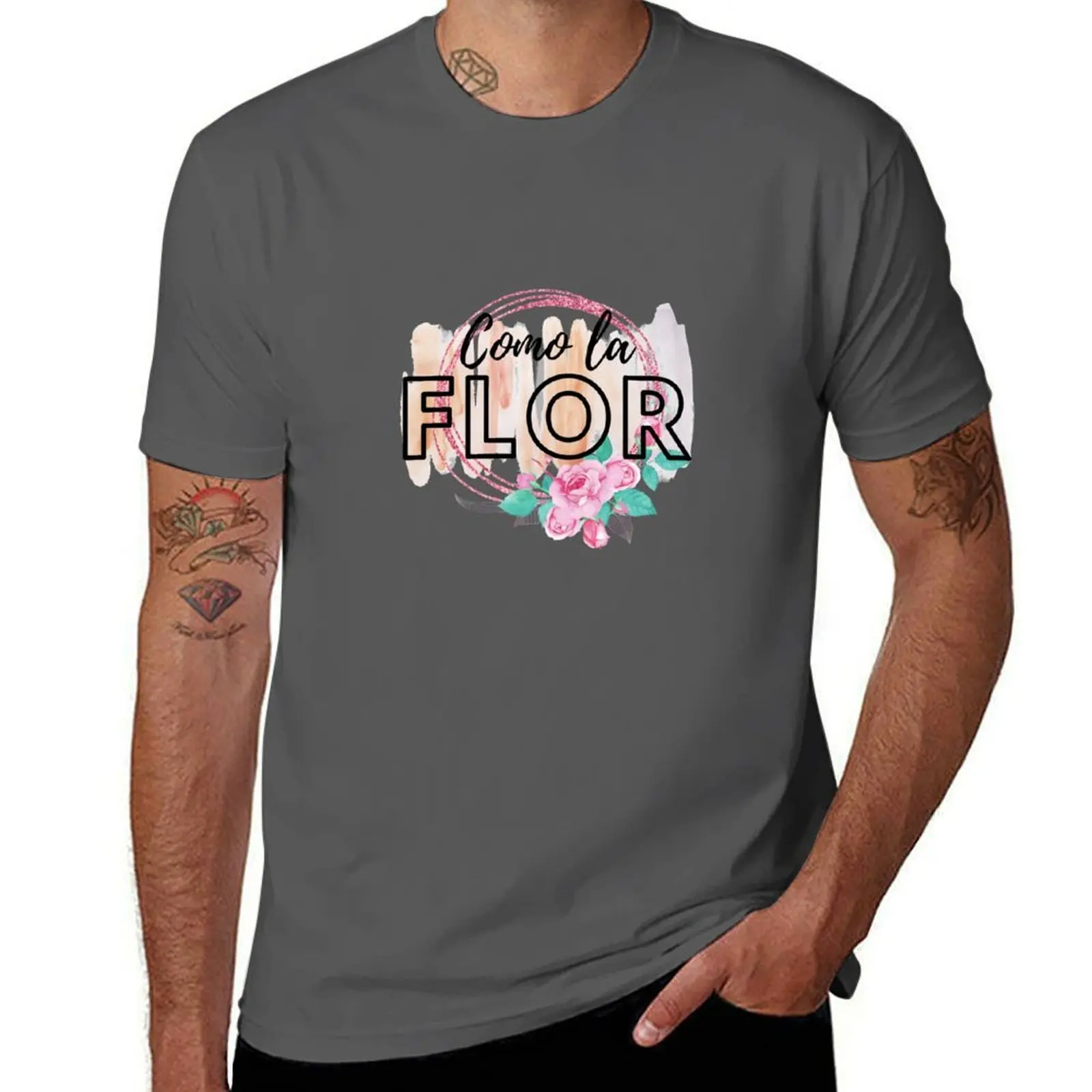 

Como La Flor T-Shirt t shirt personalised cotton t shirt man T-Shirt