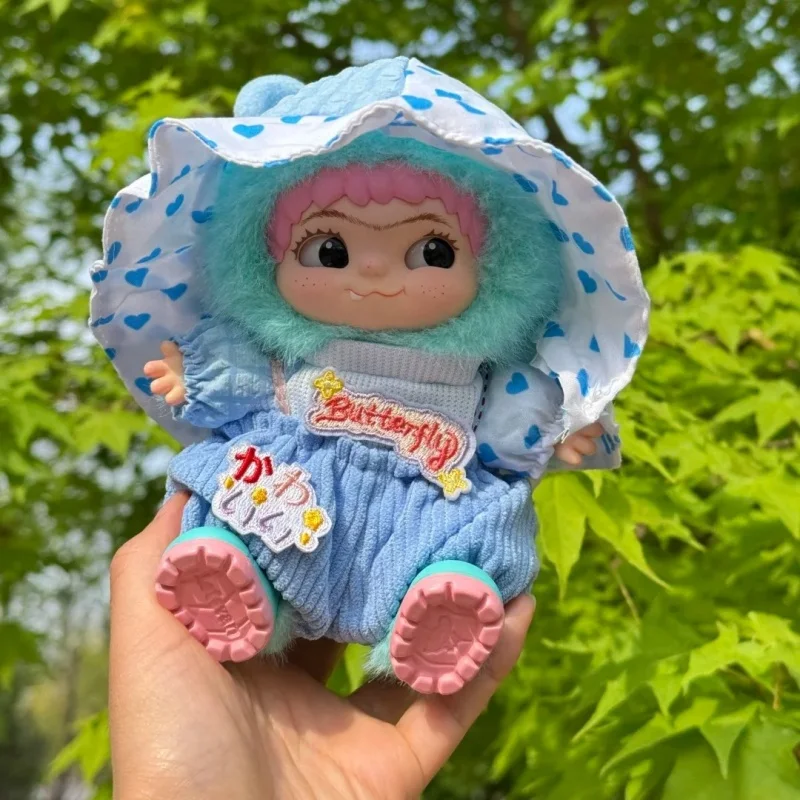 Ropa Wakuku de 20cm, muñeca de algodón para fiesta, caja ciega, muñecos de peluche con sombrero, ropa, figuras coleccionables, juguetes y pasatiempos
