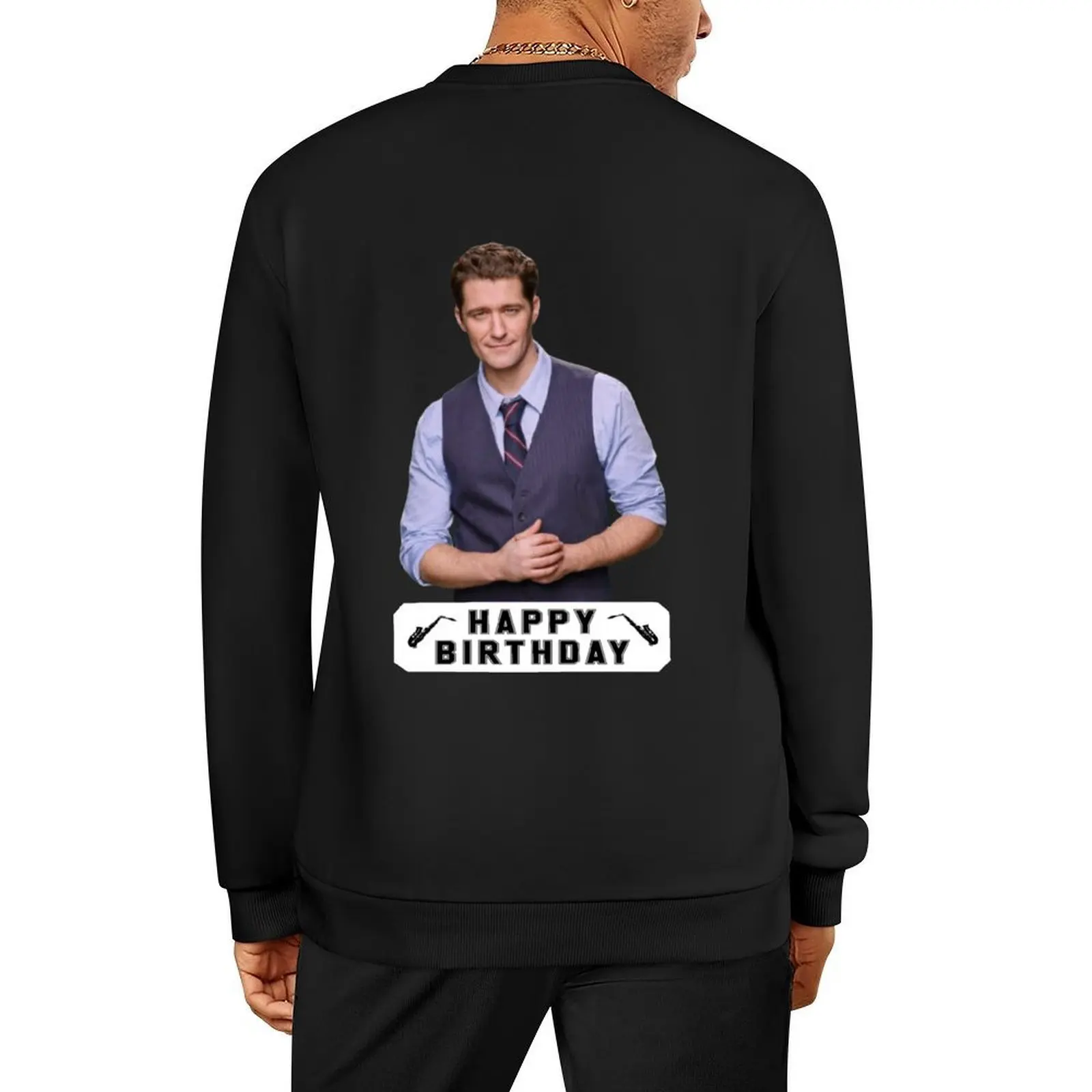 

Happy Birthday matthew morrison Pullover male clothes fashion men men's autumn clothes korean style clothes new sweatshirts