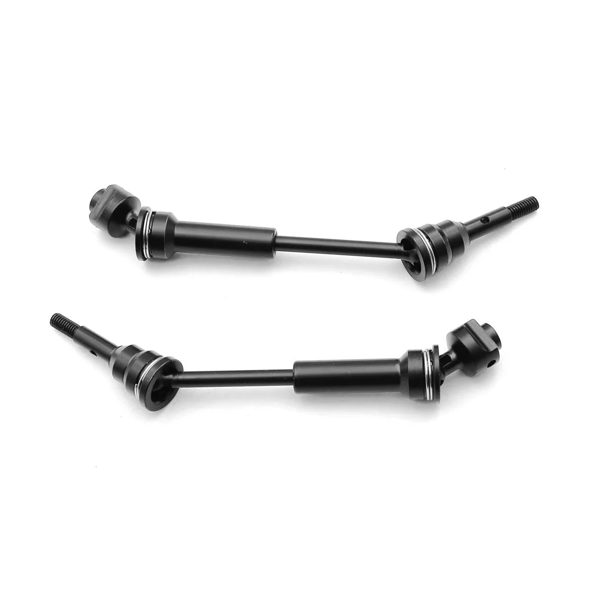 Ultra-duurzame 4 stuks stalen aandrijfas voor en achter CVD voor 1/10 Traxxas Slash Rustler Stampede Hoss 4X4 RC auto upgrades onderdelen