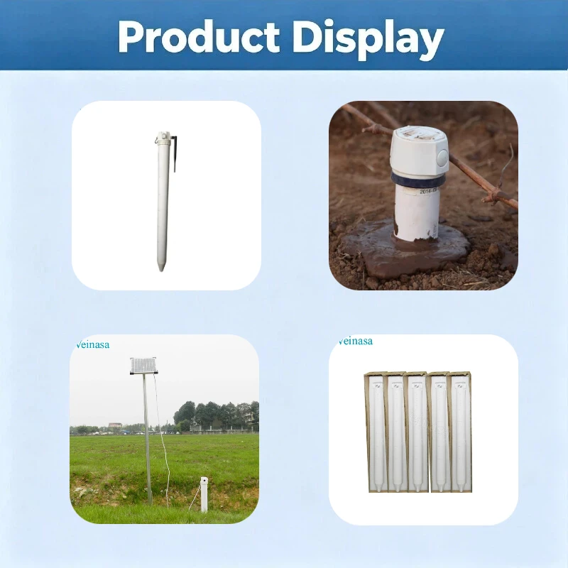 Veinasa-DGTS Multi-Depth FDR Integrate RS485 Soil Moisture Sensor Tubular Multi Layer Soil Temperature Humidity Sensor
