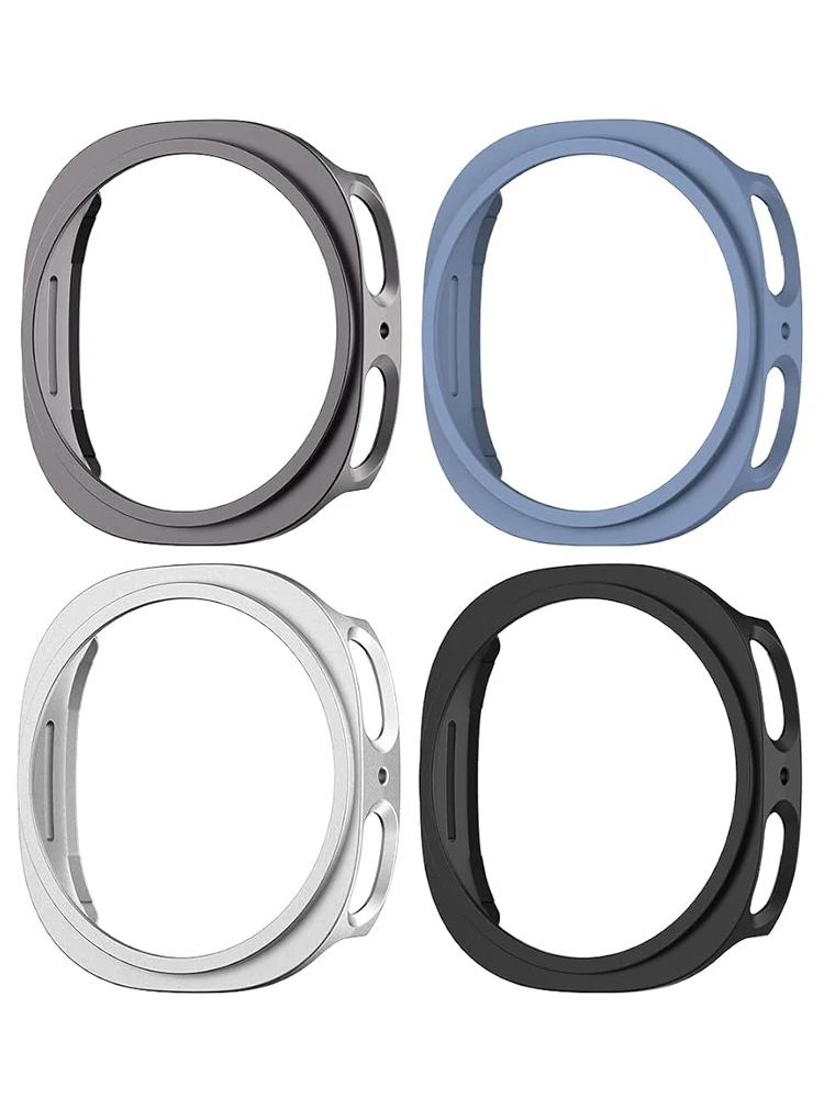 Schutzhülle für Samsung Galaxy Watch 8/9, 40 mm und 44 mm, aus robustem PC-Material, mit hohlem Gehäuse und Stoßschutz, Galaxy Watch 8 Classic, 46 mm, Zubehör.
