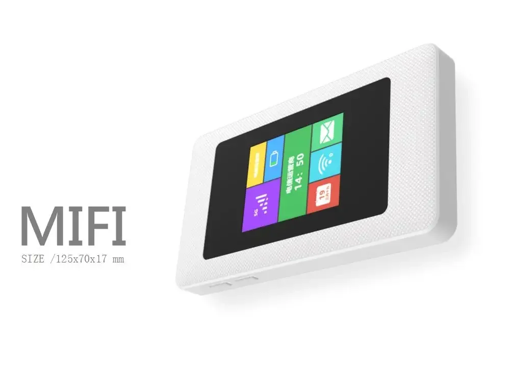 Mini Roteador Wi-Fi Portátil Sem Fio, Design Privado, MIFIs, Sim, Hotpot, Vpn, Slot para Cartão Sim, Exterior, LTE, 3G, 4G, 5G