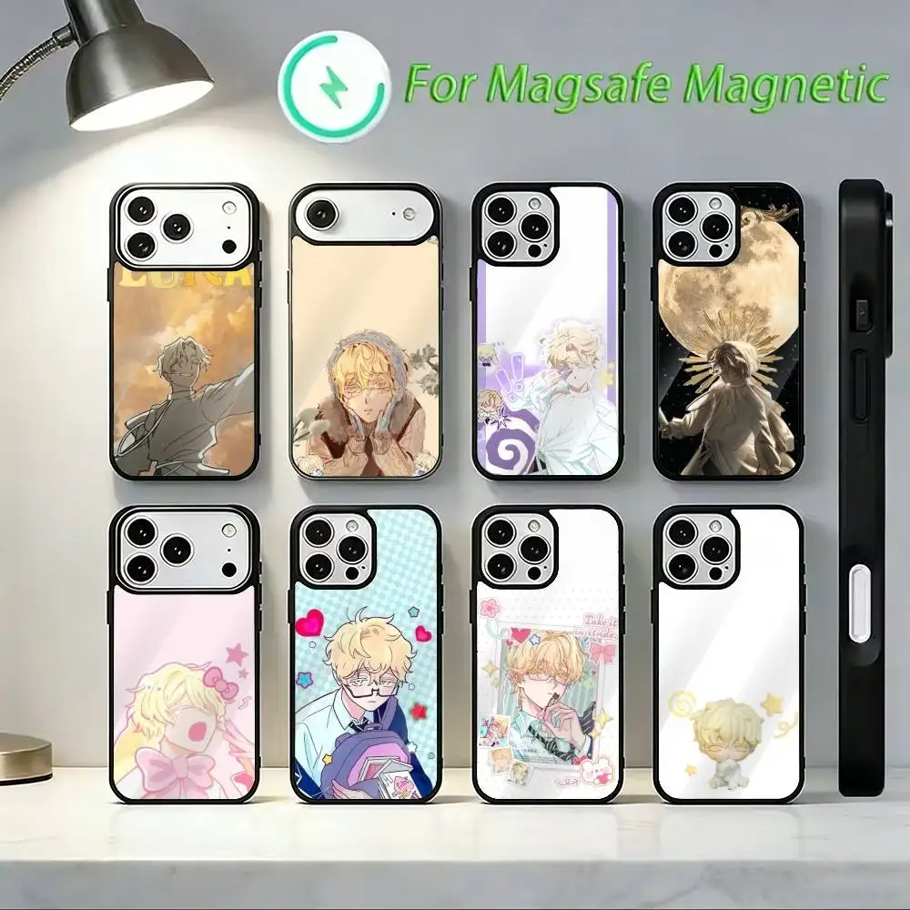A-Alien Stage Luka Phone Case For iPhone 17 16 15 14 13 12 Pro Max Plus for Mirror Wireless Magnetic Cover