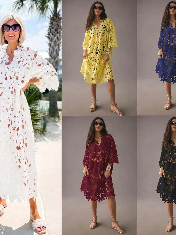 

Женский кружевной длинный топ с v-образным вырезом и высокой талией из тонкого материала, летний сезон, универсальный женский топ Faion