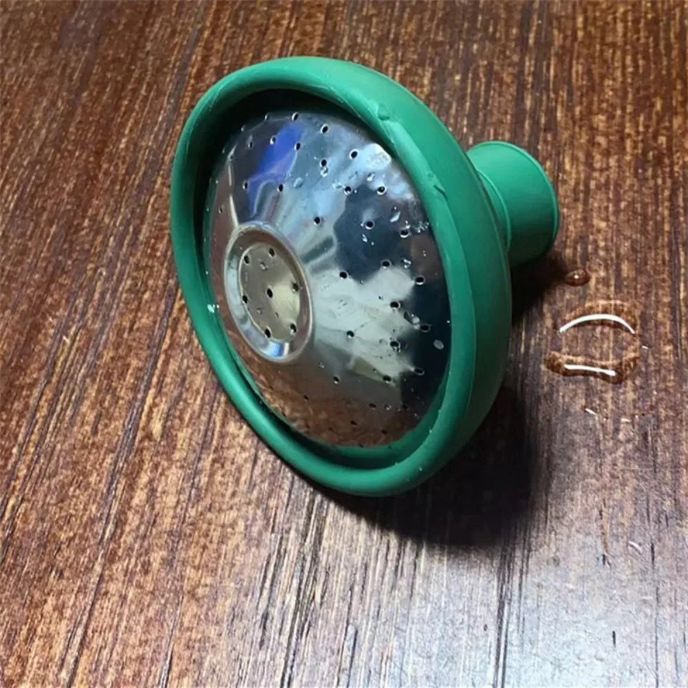 2 قطعة مسقاة مقاومة للصدمات رأس فوهة رش بلاستيكية متوافقة على نطاق واسع قابلة للتعديل موفرة للمياه حديقة غلاية الرش #5