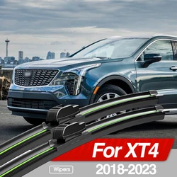 For Cadillac XT4 2018-2023 Front Windshield Wiper Blades 2pcs Windscreen Window Accessories 2019 2020 2021 2022