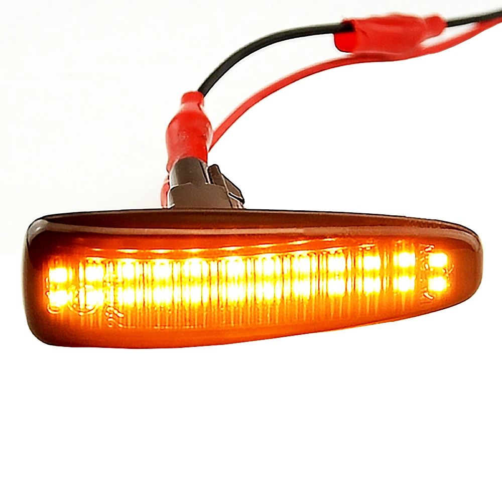 New Dynamic LED Side Marker Turn Signal Repeater Light Lamp For Mitsubishi Lancer Evolution X Outlander Sport RVR ASX Mirage