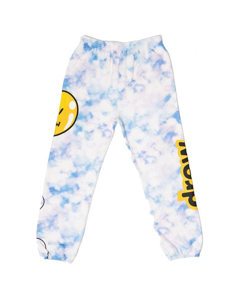 Drew House ใหม่กางเกงผู้หญิง House กีฬาชุด House กางเกง Skinny Sweatpants กางเกงกางเกงยิมส์กางเกง