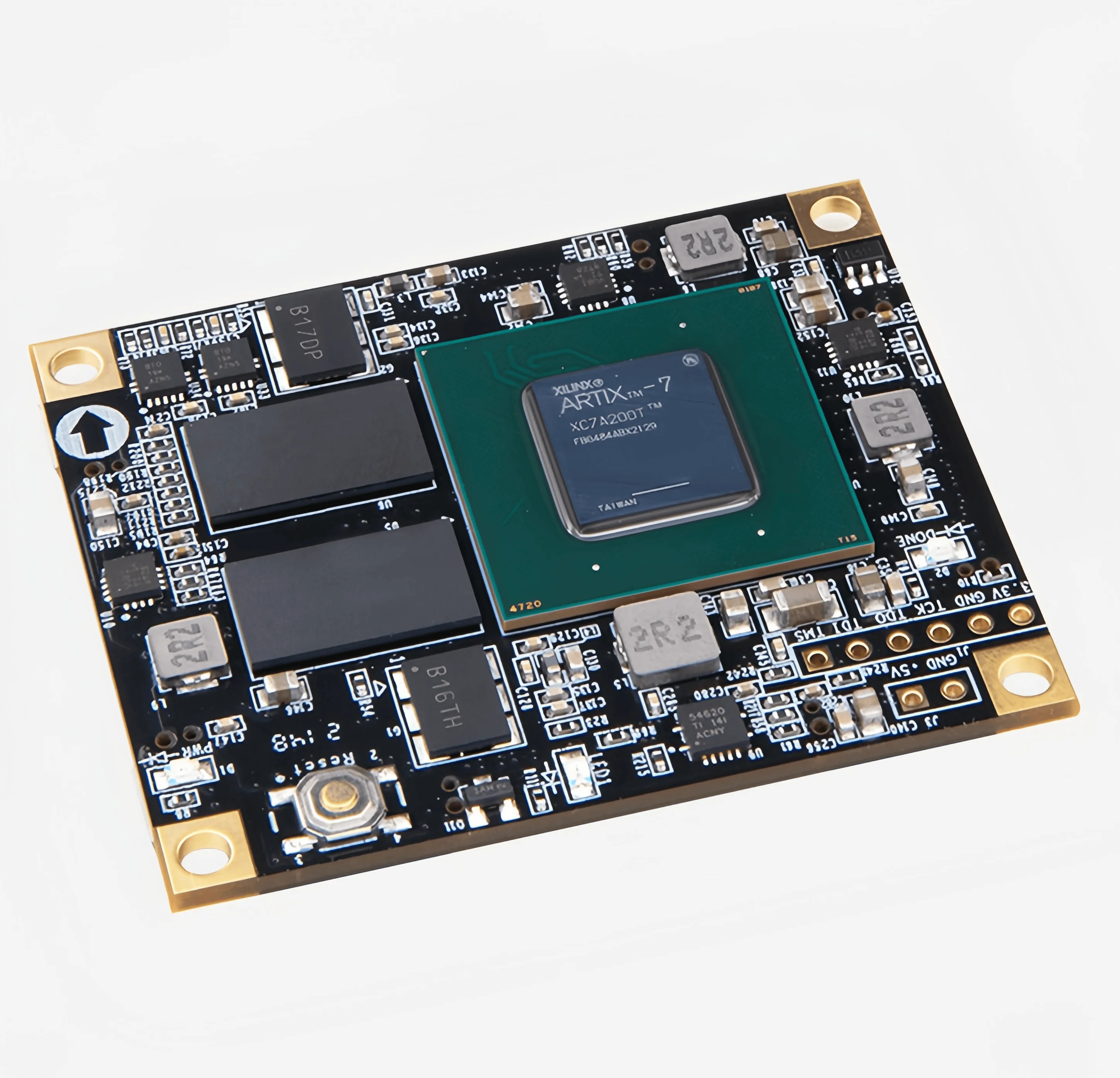 ALINX  Black Gold  FPGA Core Board Xilinx A7 Artix-7 Industrial Grade (7A200T / 7A100T) AC7100B / AC7200