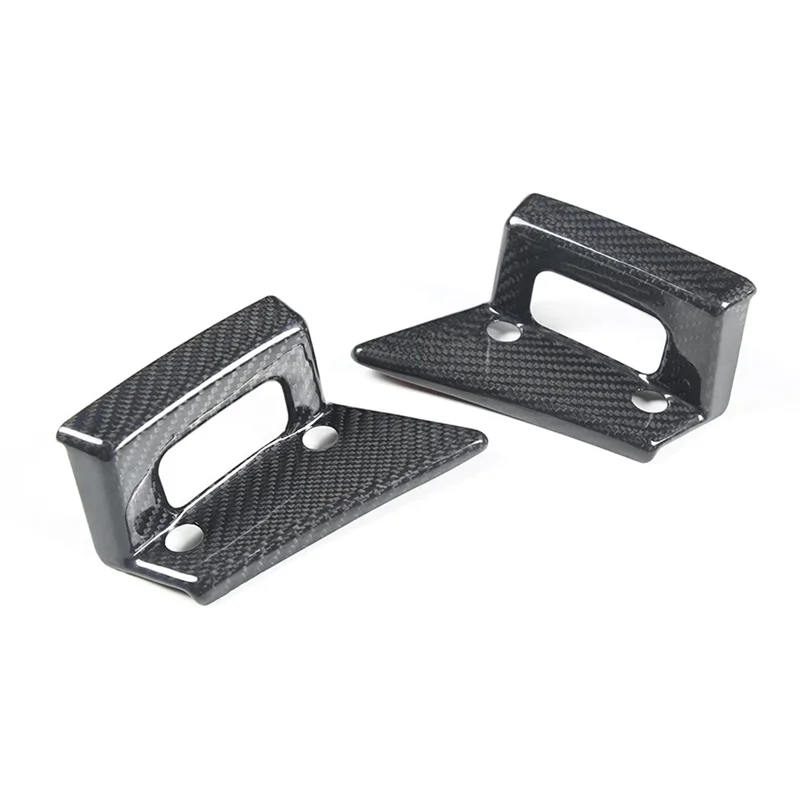 

For Corvette C7 2014-2019 Real Carbon Fiber Car Door Handle Switch Cover Trim Sticker Parts