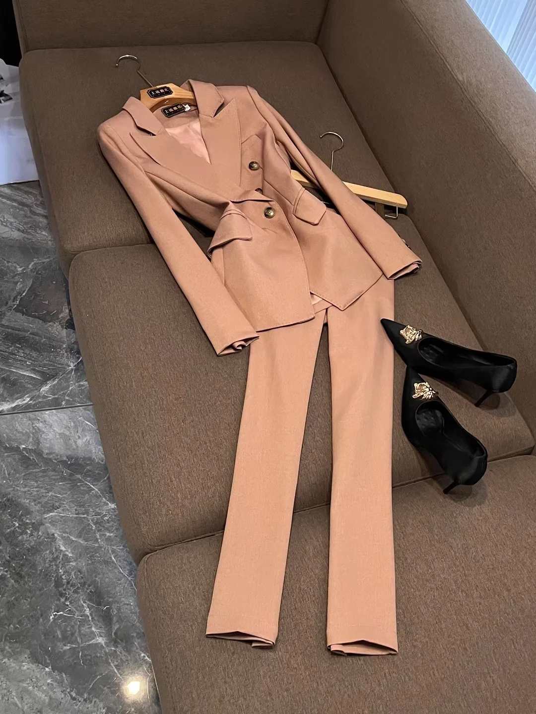 

Ele осенне-зимний комплект из двух предметов, женская профессиональная одежда, сухая персональная одежда небольшого размера CX325, рабочая одежда orm