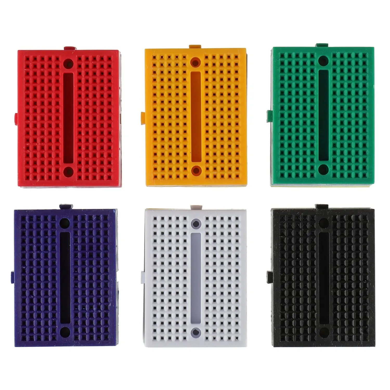 Breadboards Kit Include 830/400/170 Point Solderless Breadboards for Proto Shield Distribution Connecting Blocks