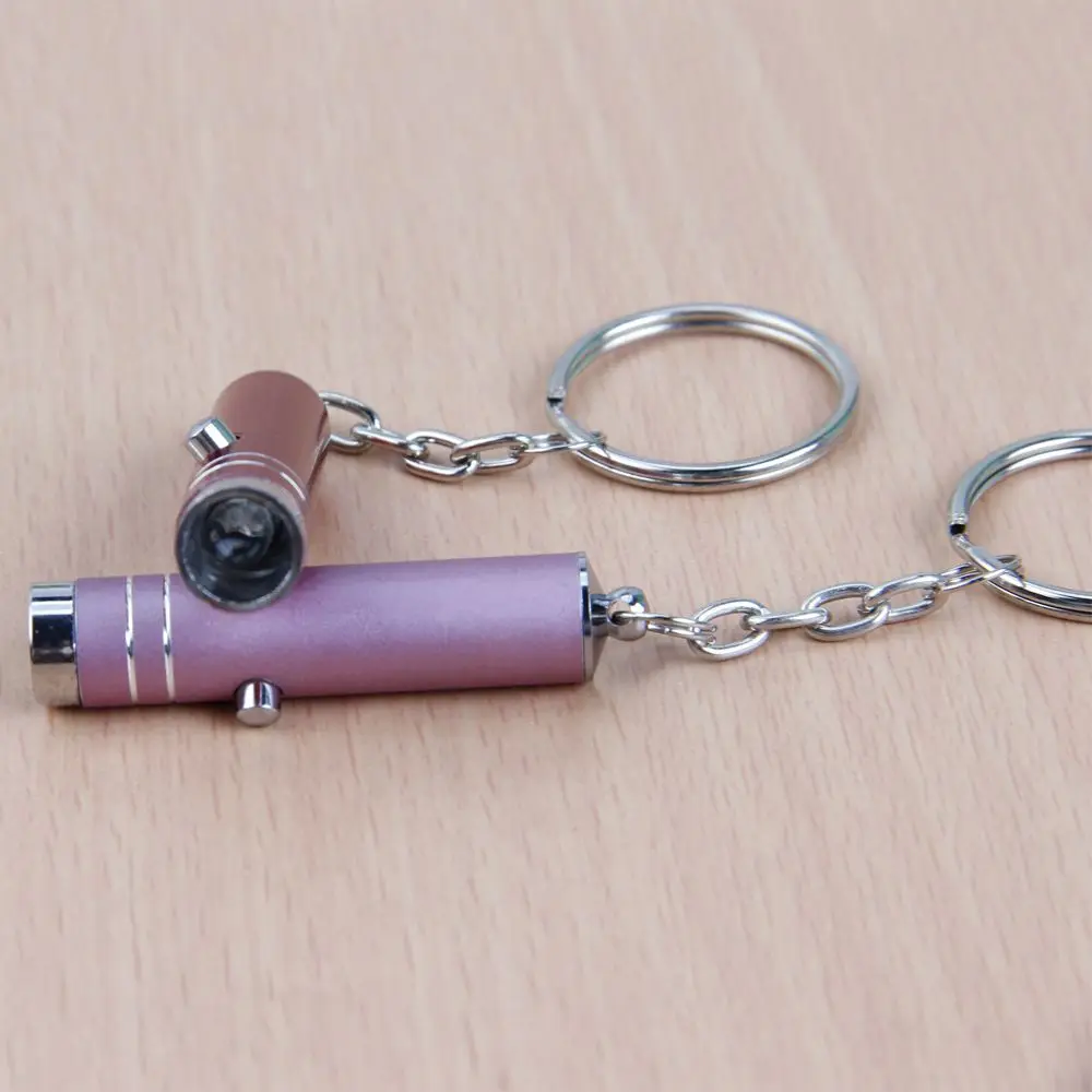 Aluminium Alloy Multi-function Money Check Detector Purple Light Money Detection LED UV Torch Keychain Lamp Flashlight UV Light