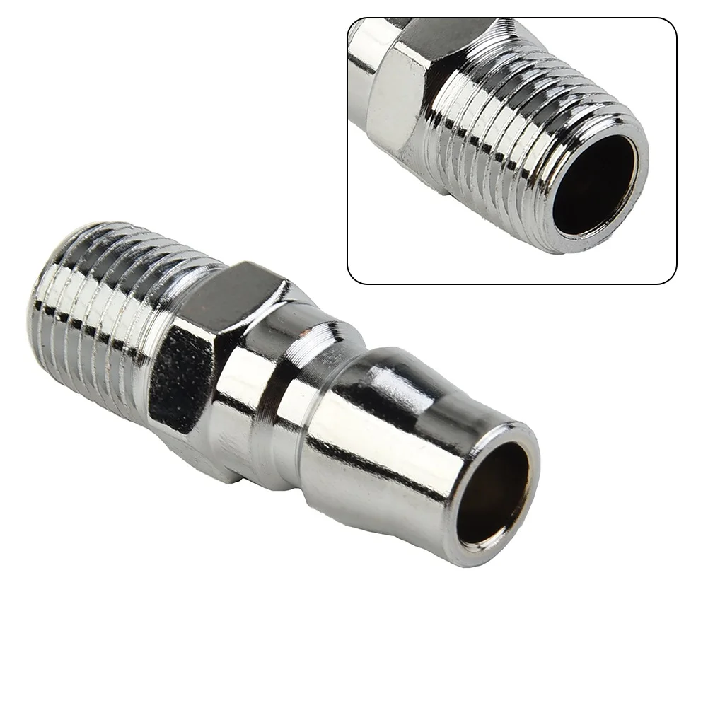 Air Compressor Connector NITTO Male Coupling Air Fitting With 1/4” Thread Air Tools Thread Adapter Accessories