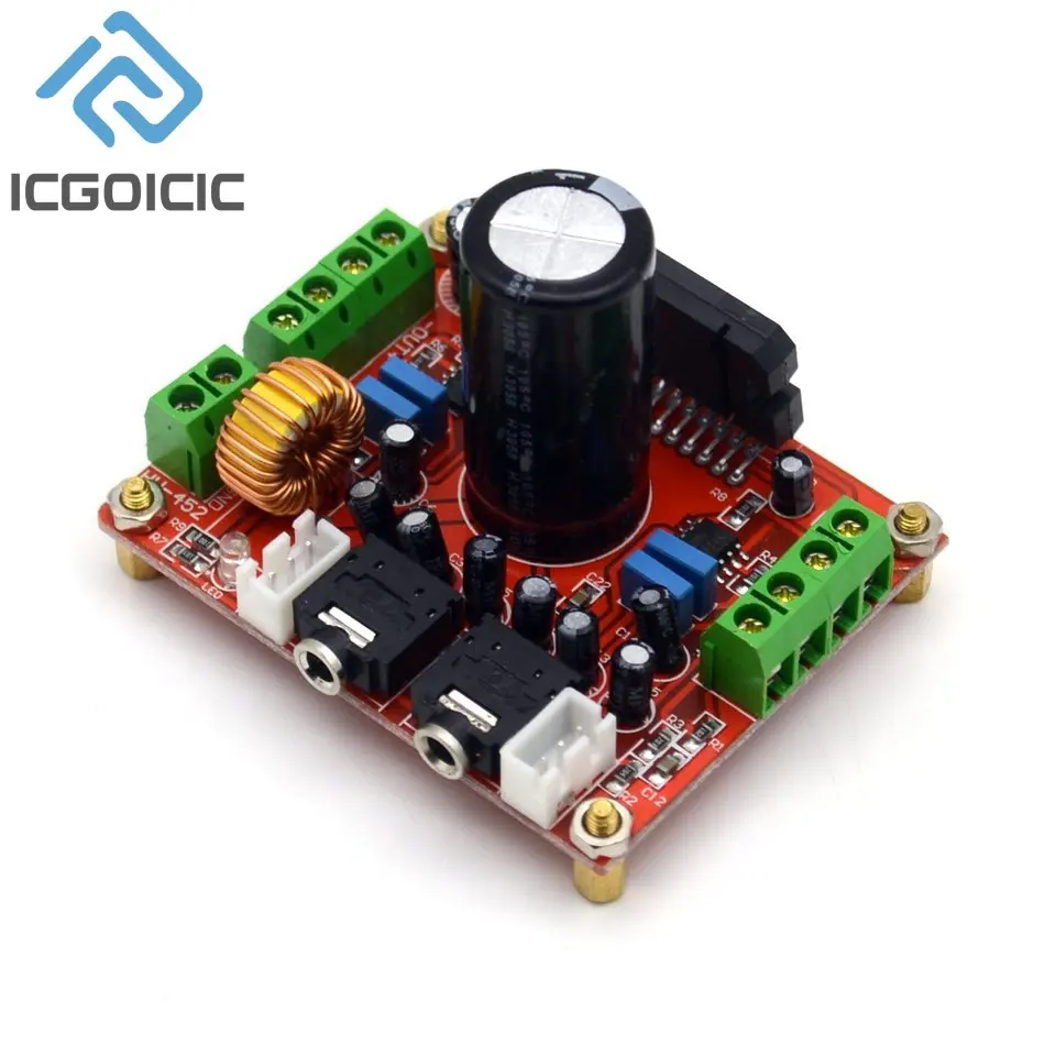 Car Audio Power Amplifier AMP Board BA3121 Noise Reduction Module TDA7850 4*50W XH-M150 DC 12V 4X50W 4X50