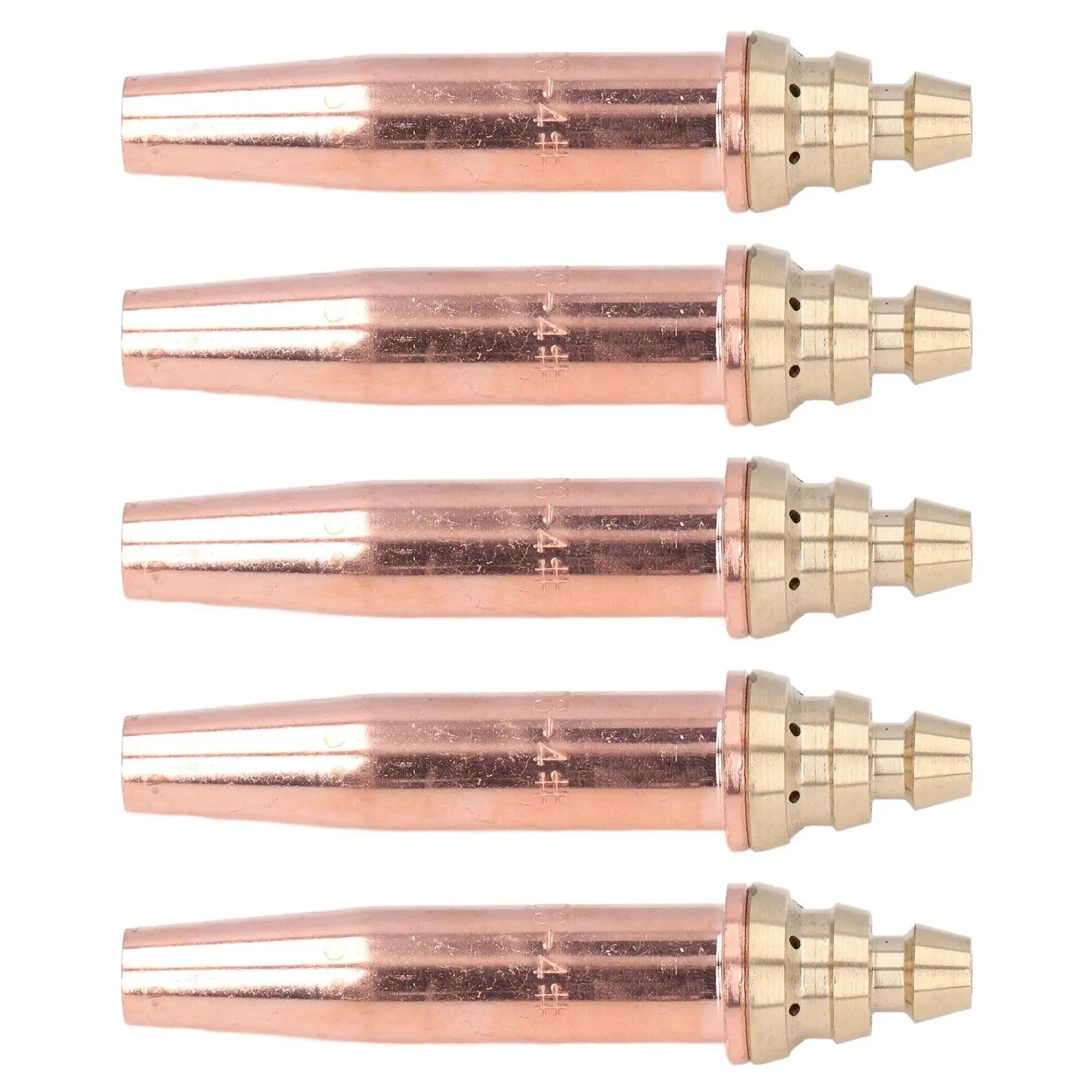 

5PCS Cutting Tips Split Isobaric Propane Gas Welding Nozzles Machine Torch Consumables