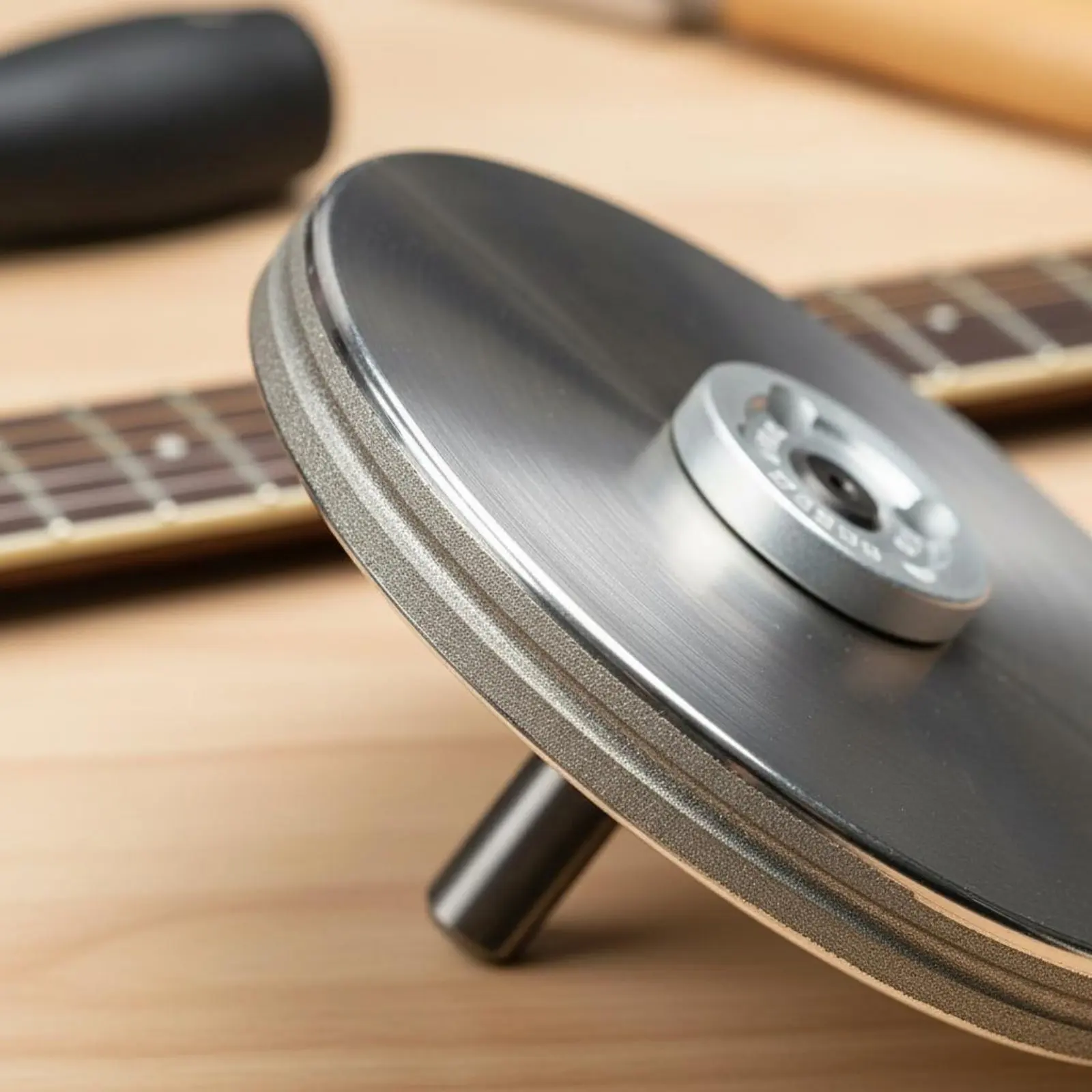 Double Side Fret File Semi Hemispherical Guitar Fret File Works on All Frets Polished Polishing for Guitarists, Workshop