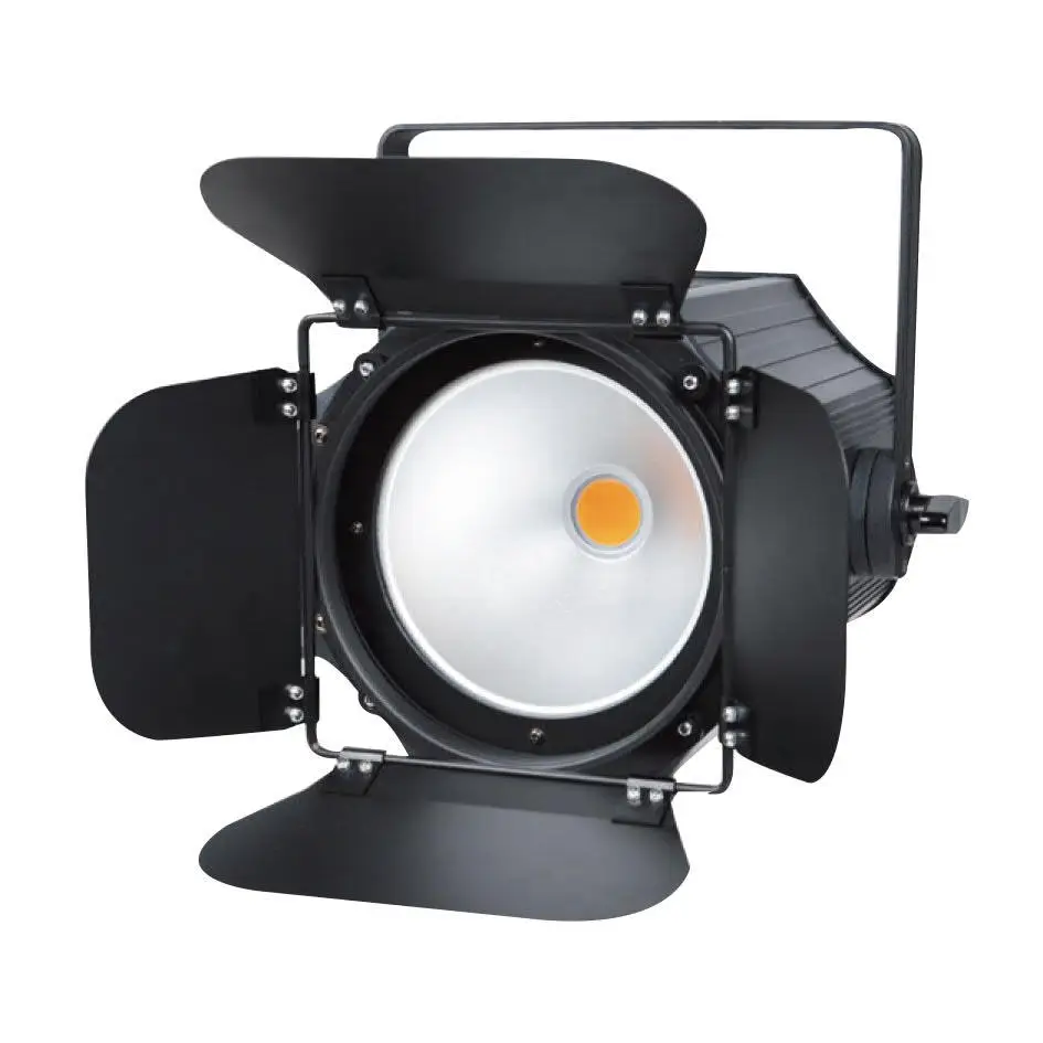 200W 300W COB LED Par Light with Barn Doors DMX512 Strobe Warm White Cold White 200W Dj Wash Beam Effect Stage Lighting