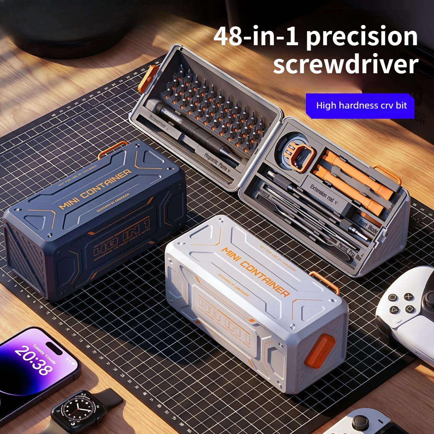 48 in1Screwdriver Set Recision Portable Manual Hand Tool Kits Magnetic Torx Phillips Screw Bit Kit for Phone PC Repair Tools