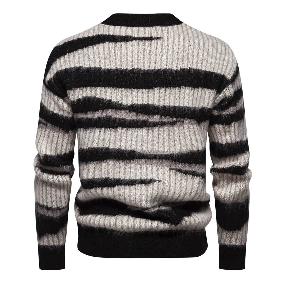 NEW Year High Quality Mens Trend  Sweater Slim Fit Casual Knitted Turtleneck Pullover Tops