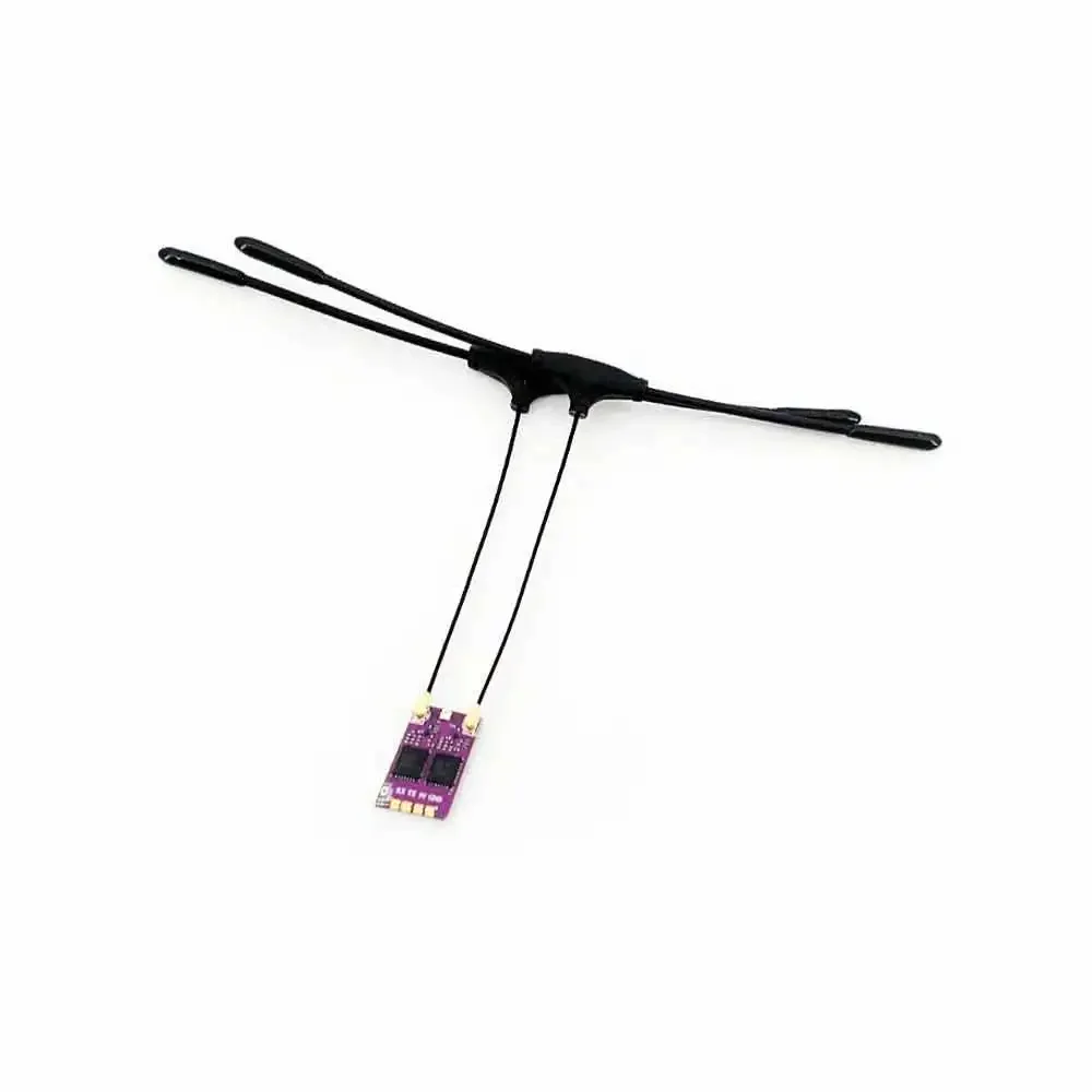 Receptor de Diversidade Dual RX, Antena Dupla TCXO Integrada, Longo Alcance para Avião RC, FPV Racing Drone, ELRS 915MHz, ES900