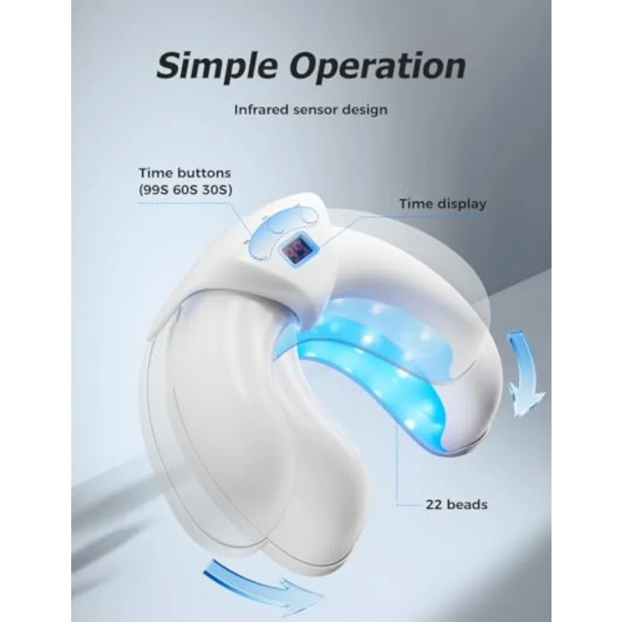 อุปกรณ์ทำความสะอาดเล็บแบบพกพาสำหรับใช้ในบ้าน พร้อมฟังก์ชั่นสำหรับรักษาเล็บมือและเล็บเท้าที่มีความเสียหายหรือไม่แข็งแรง