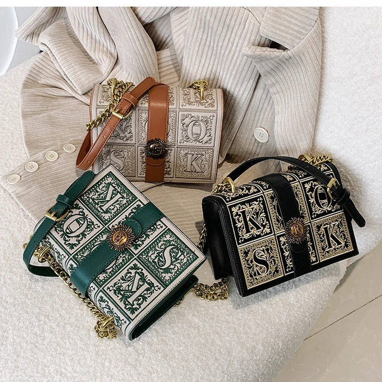 Designer Brand Bolsa Feminina Summer New Chain Crossbody Bag Small Square Bags for Women Hot Selling Free Shipping