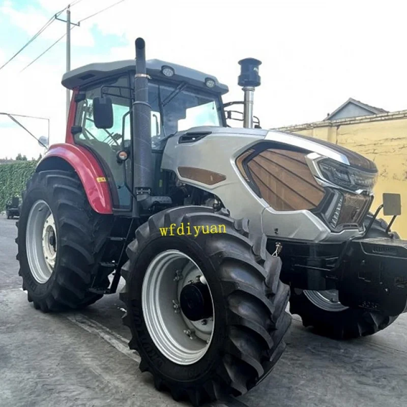 100HP-200HP farm agricultural Wheeled Tractor price list for mini small tractors price caterpillar tractor