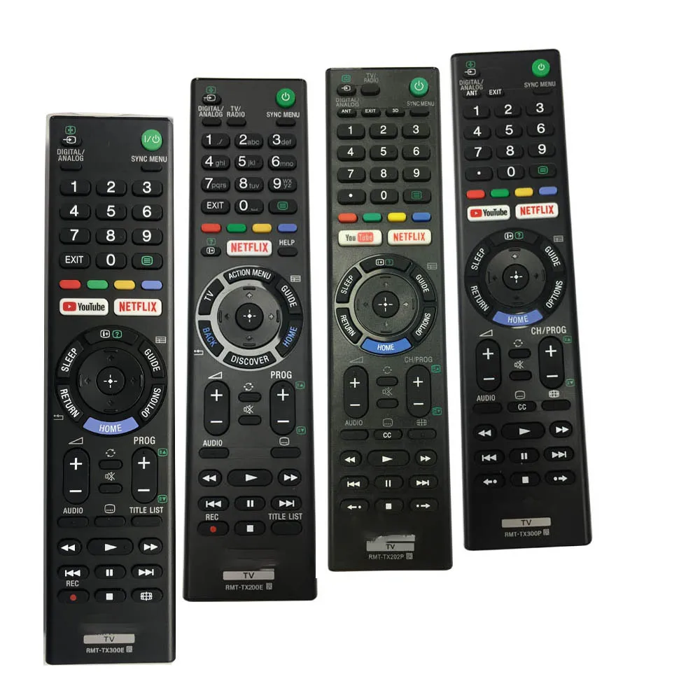 Remote control for sony smart tv RMT-TX300E TX300P TX200E TX100D TX102D TX202P remote control