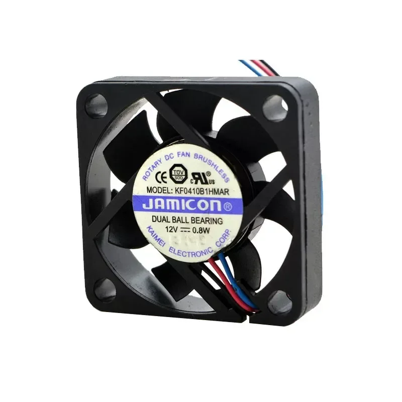 JAMICON KF0410B1HMAR 4010 12V 0.8W 3-Wire Inverter Silent Cooling Fan for Electronic Devices