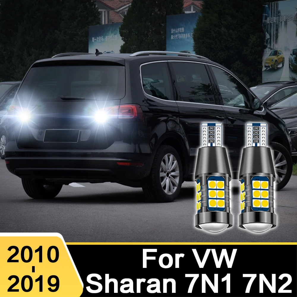 

2X For VW Sharan 7N1 7N2 2010 2011 2012 2013 2014 2015 2016 LED Car Reverse Light T15 W16W Bulbs Backup Back Up Lamp Accessories