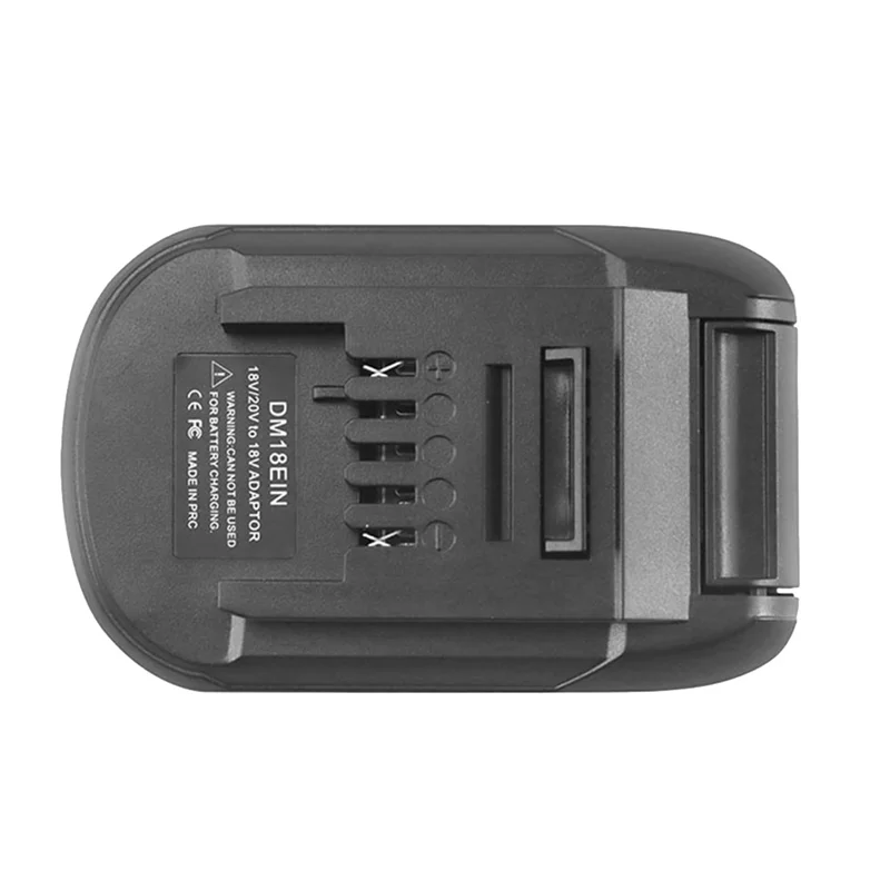 Adaptador convertidor de batería DM18EIN, cargador para DeWalt para batería de iones de litio de 18V y 20V, para herramienta de litio Einhell