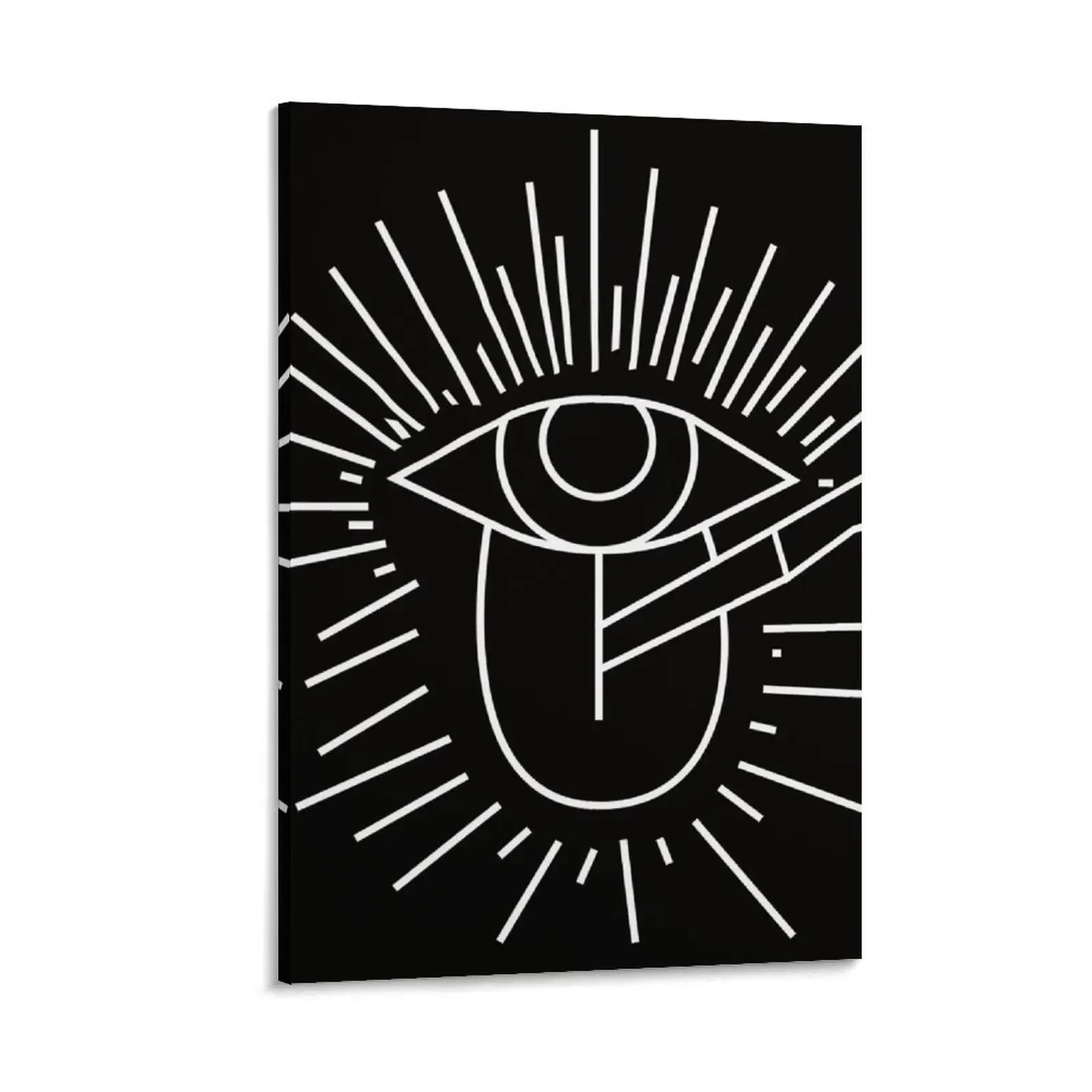 

Cuba mal de ojo lengua cuchillo Canvas Painting Paintings on the wall room decorations aesthetic bedrooms decorations room decor